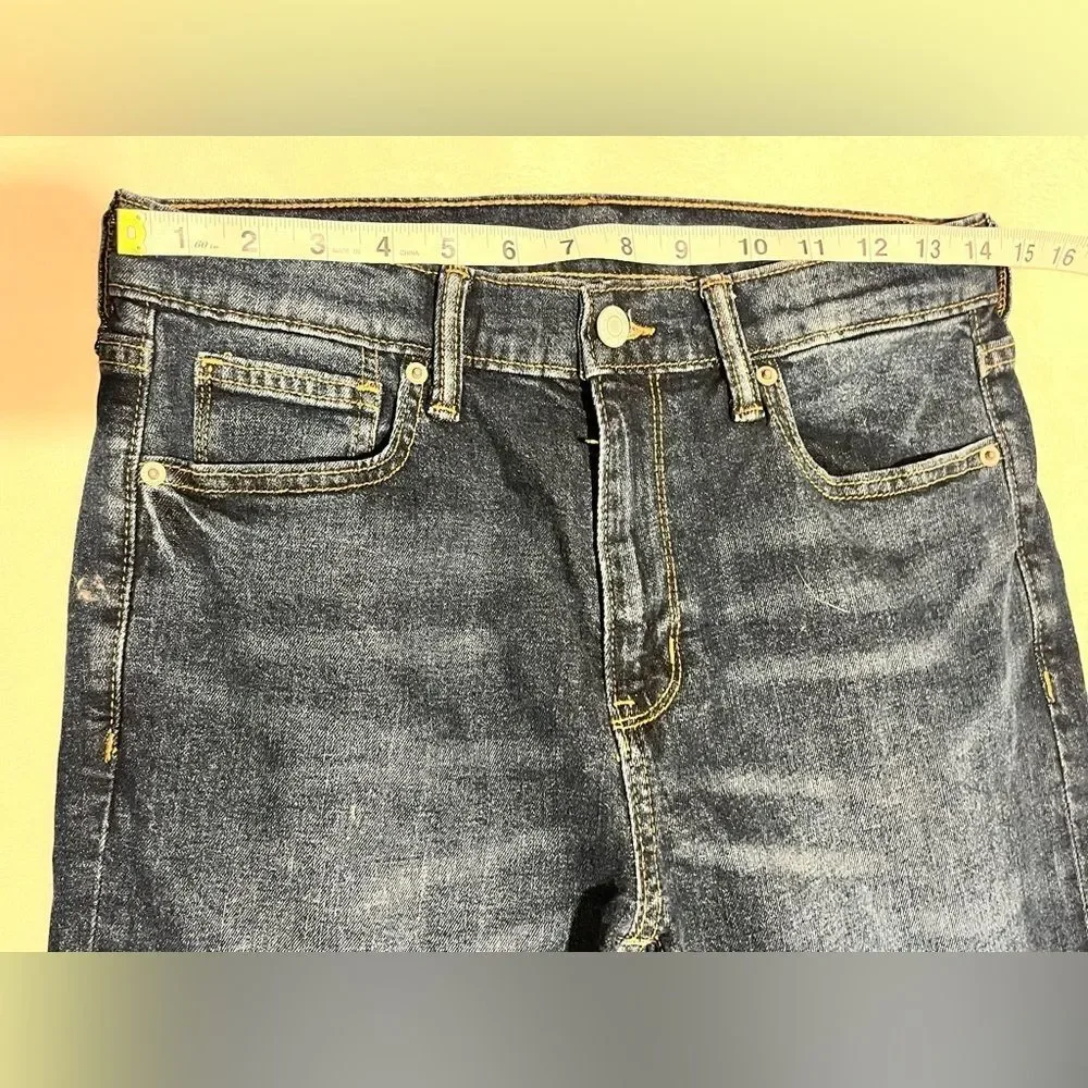 Old Navy Kids Dark Blue Bootcut Built-In Flex Adjustable Waist Blue Jeans Sz 16